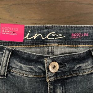 NWT INC Jeans. Curvy Fit Bootcut in size 8S (8 short)